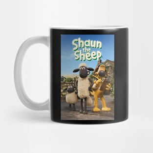 Vintage Sheep TV Series Cartoon The Shaun Mug